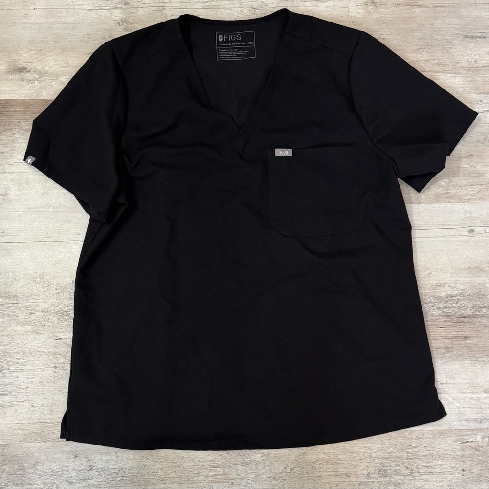 Figs scrub top xxl women's